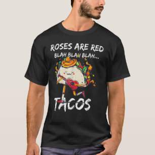 Camiseta Rosas de San Valentín son fanáticos rojos de los t