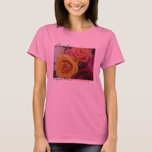 Camiseta Rosas del arco iris