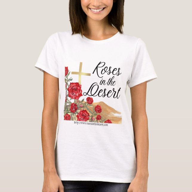 Camiseta Rosas del desierto (Anverso)