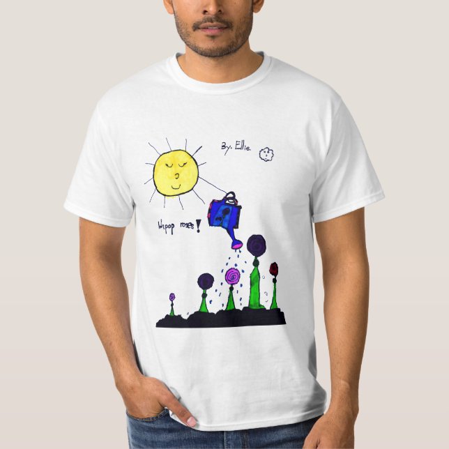 Camiseta Rosas del Lollipop de Ellie Rivards (Anverso)