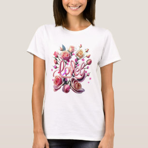 Camiseta Rosas encantadores
