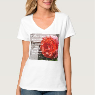 Camiseta Rosas Entre las Espinas Mujer