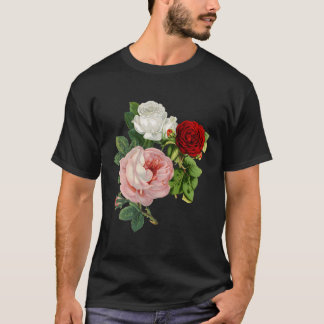 Camiseta Rosas Flores Flores Ilustracion Floral Flor