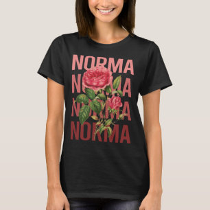 Camiseta Rosas Hermosas - Norma Nombre