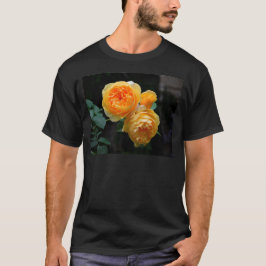 Camiseta Rosas ingleses amarillos