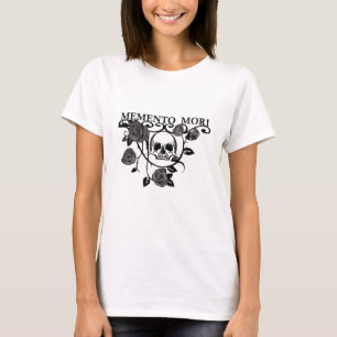 Camiseta Rosas negros de Memento Mori