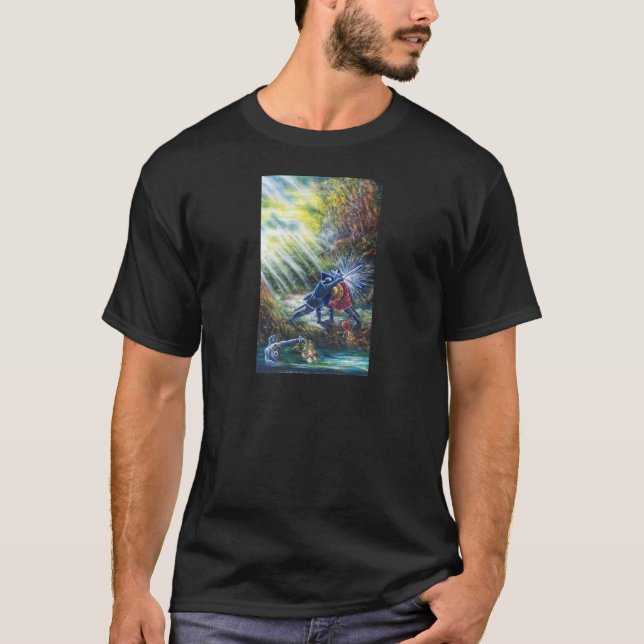 Camiseta ROSAS olvidados luchan contra caballeros, dinero y (Anverso)
