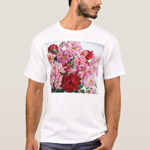 Camiseta Rosas rojos y rosados 2008