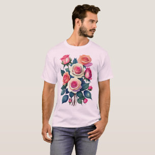 Camiseta Rosas Rosas rosas