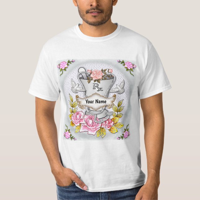 Camiseta Rosas RX Mortar Pestle (Anverso)