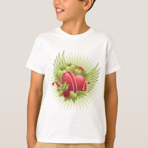 Camiseta Rosas y alas del corazón