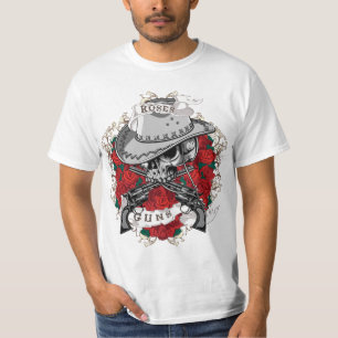 Camiseta Rosas y armas