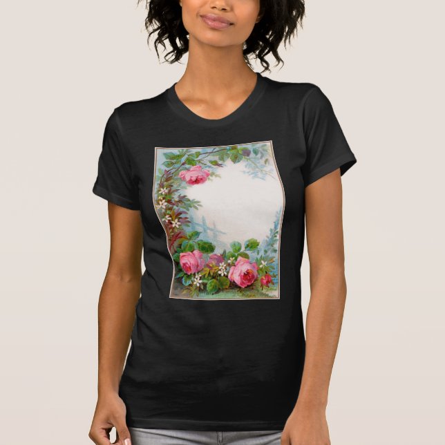 Camiseta ROSAS y JASMINES (Anverso)