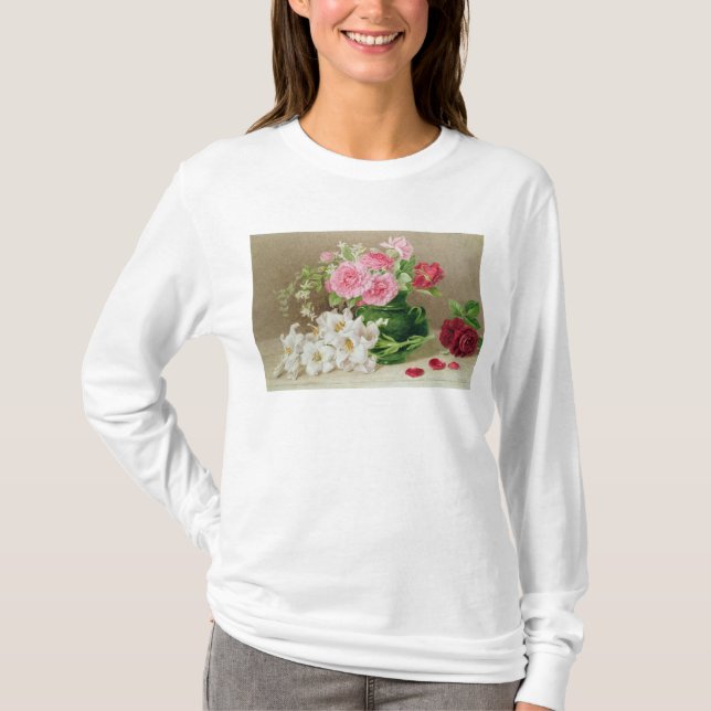 Camiseta Rosas y lirios (Anverso)