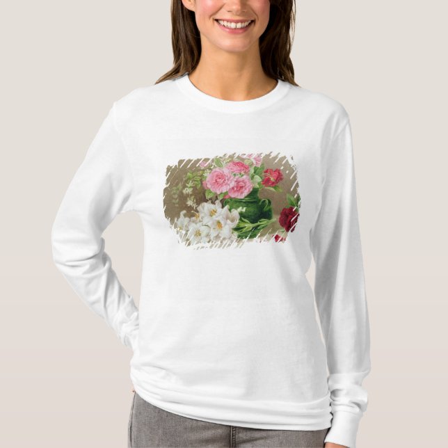 Camiseta Rosas y lirios (Anverso)