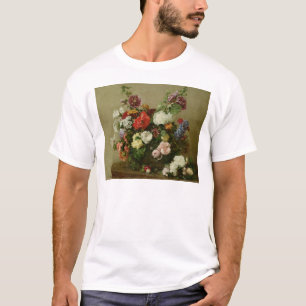 Camiseta Rosas y Peonies franceses, 1881