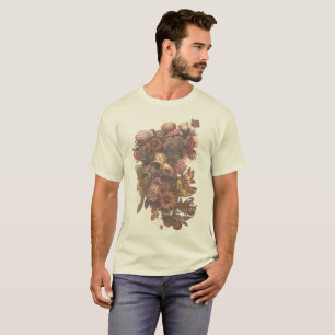 Camiseta Rosas y polillas