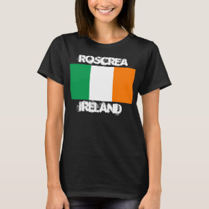 Camiseta Roscea, Irlanda con bandera irlandesa