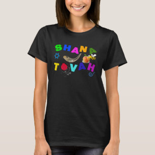Camiseta Rosch Hashana Orgullo judío de Año Nuevo Shana Tov