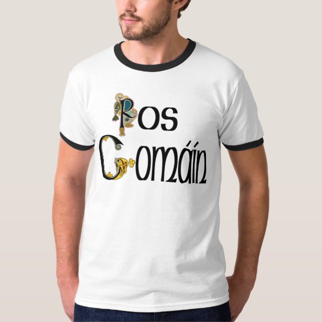 Camiseta Roscommon (gaélico) (Anverso)