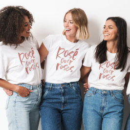 Camiseta Rosé por rosas anti-El día de San Valentín