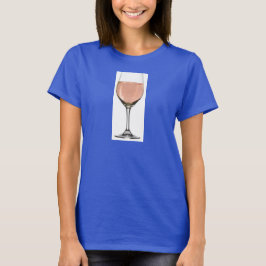 Camiseta Rosé wine glass tank