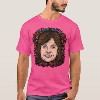 Camiseta Roseanne Barr (Flores)
