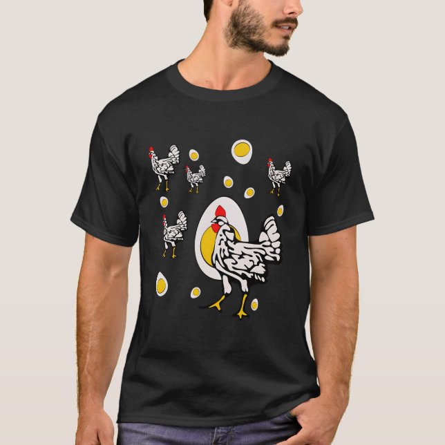 Camiseta Roseanne Chicken Chickens (Anverso)