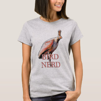 Camiseta Roseate Spoonbill Bird Nerd