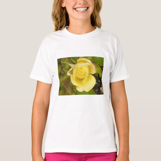 Camiseta Rosebud amarillo (Anverso)