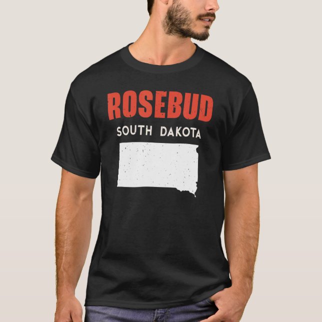 Camiseta Rosebud Dakota del Sur Estados Unidos EE.UU. (Anverso)