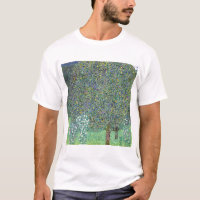 Rosebushes Bajo Los Árboles, Gustav Klimt