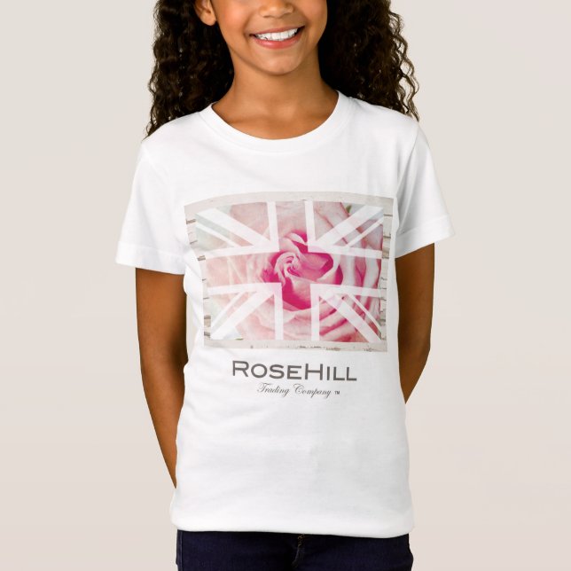 Camiseta Rosehill embroma Union Jack T (Anverso)