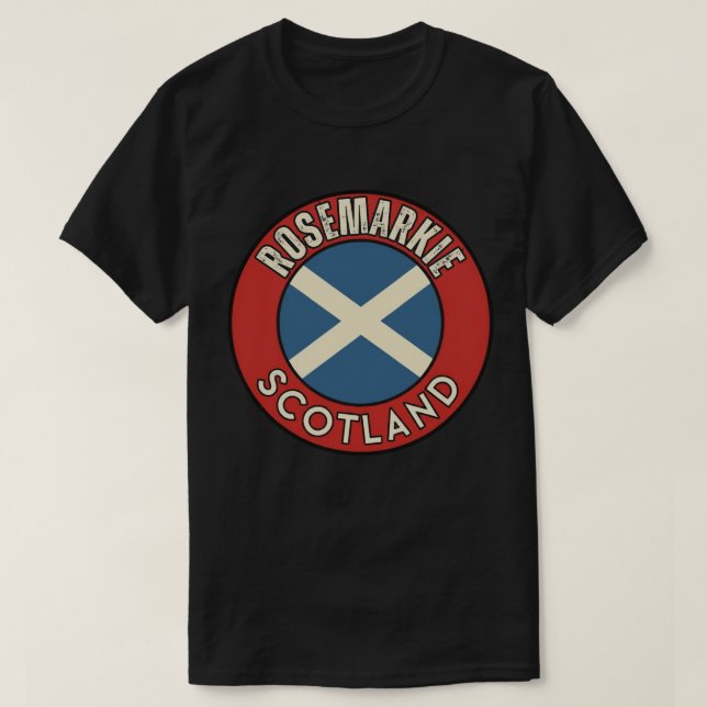 Camiseta Rosemarkie, Scotland (Diseño del anverso)