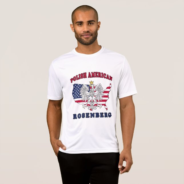 Camiseta Rosenberg Texas Polaco Americano (Anverso completo)