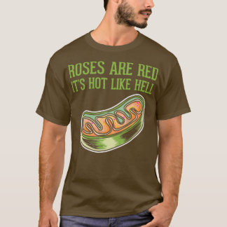 Camiseta Roses are Red Mitochondria Powerhouses of the Cell