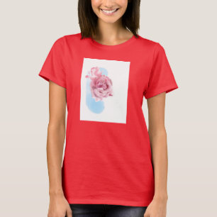 Camiseta Roses rosas