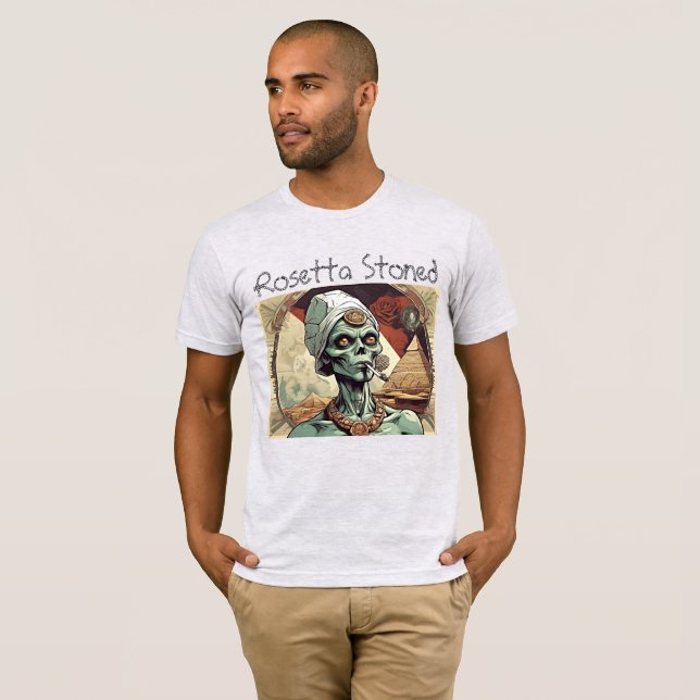 Camiseta Rosetta Stoned: Obra maestra inspirada en una herr (Anverso completo)