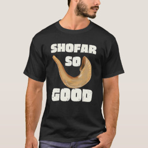 Camiseta Rosh Hashanah Shofar Tan bueno Año Nuevo Judío