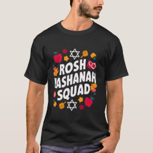 Camiseta Rosh Hashanah Shofar Tan bueno Año Nuevo judío Sha