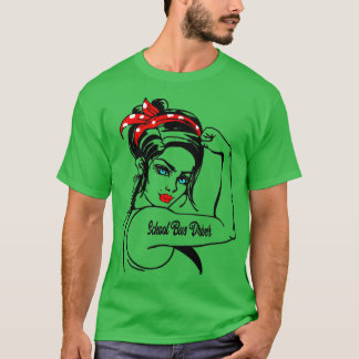 Camiseta Rosie, conductora de autobús escolar