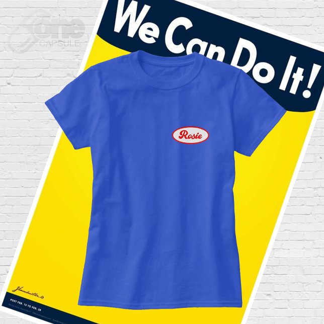 Camiseta Rosie el parche del riveter Costume de Halloween (Subido por el creador)