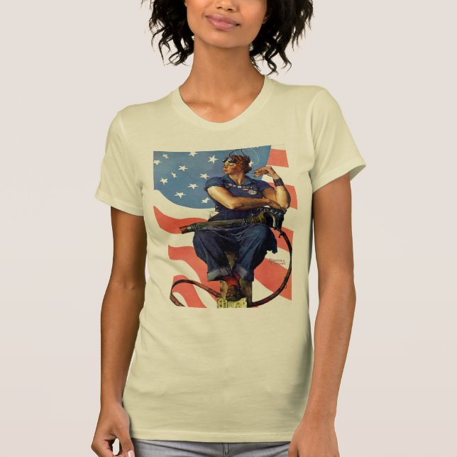 Camiseta "Rosie el remachador " (Anverso)