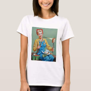 Camiseta Rosie el remachador hace el queso tostado
