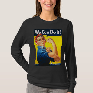 Camiseta ¡Rosie el remachador, podemos hacerlo!