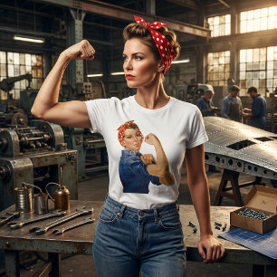 Camiseta Rosie la Remachadora Patriótica Vintage, ¡Podemos 