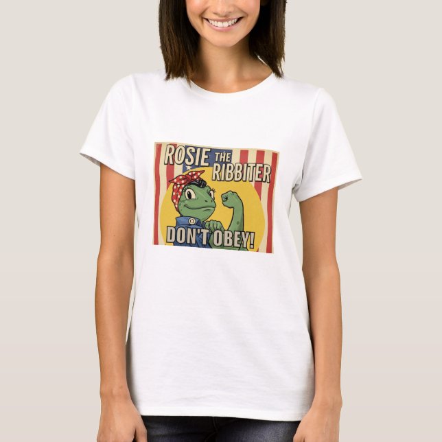 Camiseta Rosie la Ribbiter (Anverso)