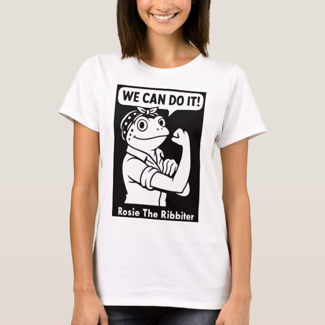 Camiseta Rosie la Ribbiter (Anverso)
