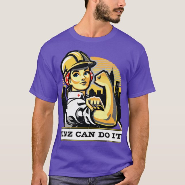 Camiseta Rosie, la trabajadora del acero (Anverso)