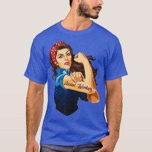 Camiseta Rosie, la trabajadora social de Riveter